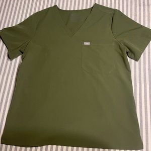 FIGS scrub set olive green